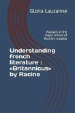 Understanding french literature: Britannicus by Racine: Analysis of the major scenes of Racine's tragedy