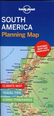 Lonely Planet South America Planning Map - Lonely Planet