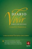 Biblia de Estudio del Diario Vivir Ntv, Tamaño Personal (Letra Roja, Tapa Dura)