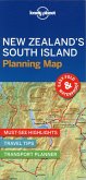 Lonely Planet New Zealand's South Island Planning Map 1