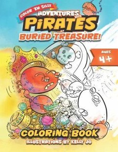 Adventures with Pirates - Buried Treasure!: Coloring Book for Kids - Afternoon, Idle