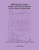 1890 Special Census of the Civil War Veterans of the State of Maryland