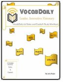 Vocabdaily 50 States and Capital's Study Workbook.: Study & Explore the U.S.