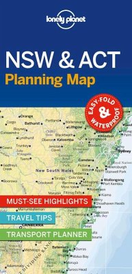 Lonely Planet New South Wales & ACT Planning Map - Lonely Planet