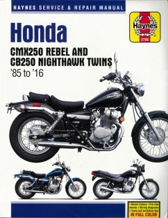 Honda CMX250 Rebel & CB250 Nighthawk Twins (85-16) - Haynes Publishing