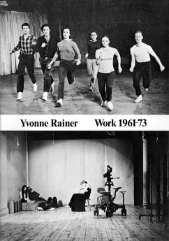 Cover Yvonne Rainer: Work 1961-73