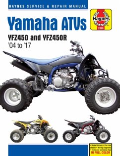 Yamaha YZF450 & YZF450R ATV Repair Manual - Haynes Publishing