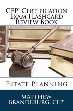 CFP Certification Exam Flashcard Review Book: Estate Planning (2019 Edition) - Brandeburg, Matthew