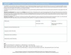 Measure of Engagement, Independence, and Social Relationships (Meisr(tm)) - McWilliam, R. A.; Younggren, Naomi