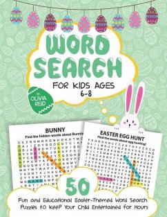 Word Search for Kids Ages 6-8 - Reid, Olivia