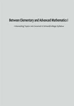 Between Elementary and Advanced Mathematics I: - Interesting Topics not Covered in School/College Syllabus - Lin, Z. L.