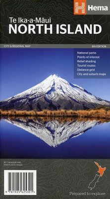 Cover Hema Maps North Island - New Zealand
