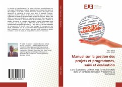 Manuel sur la gestion des projets et programmes, suivi et évaluation