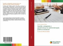 Gestão colegiada e governança na administração pública estadual