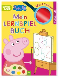 Peppa Pig - Mein Lernspielbuch mit Löselupe - Schwager & Steinlein Verlag