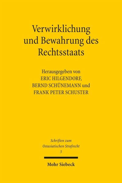 Verwirklichung und Bewahrung des Rechtsstaats (eBook, PDF)