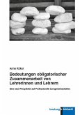 Bedeutungen obligatorischer Zusammenarbeit von Lehrerinnen und Lehrern (eBook, PDF)