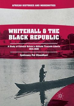 Whitehall and the Black Republic - Pal Chaudhuri, Jyotirmoy