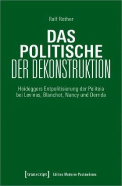 Das Politische der Dekonstruktion - Rother, Ralf