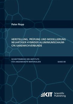 Herstellung, Prüfung und Modellierung neuartiger hybrider Aluminiumschaum-CFK-Sandwichverbunde - Rupp, Peter