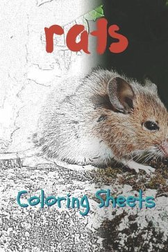 Rat Coloring Sheets: 30 Rat Drawings, Coloring Sheets Adults Relaxation, Coloring Book for Kids, for Girls, Volume 11 - Smith, Julian