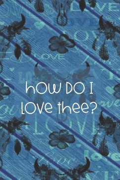 How Do I Love Thee?: Blue Boho Skull - Cullen, Lynette