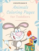 Animals Coloring Pages for Toddlers: Coloring Books for Kids Ages 4 - 12 for Boys, Girls as Well as Adults. There Are ABC Alphabet Coloring Flashcards