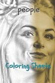 People Coloring Sheets: 30 People Drawings, Coloring Sheets Adults Relaxation, Coloring Book for Kids, for Girls, Volume 13
