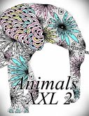 Animals XXL 2: Coloring Book for Adults and Kids