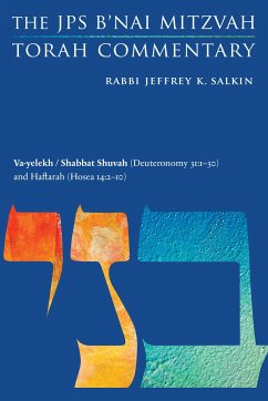 Va-Yelekh / Shabbat Shuvah (Deuteronomy 31:1-30) and Haftarah (Hosea 14:2-10) - Salkin, Jeffrey K