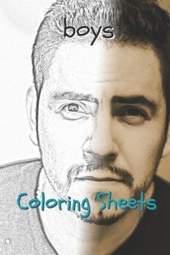 Boy Coloring Sheets: 30 Boy Drawings, Coloring Sheets Adults Relaxation, Coloring Book for Kids, for Girls, Volume 14 - Books, Coloring