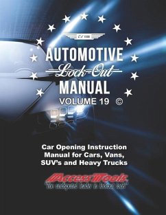 Access Tools Car Opening Manual: Unlock Cars Truck Suv's - Vigil, Aurelio a.