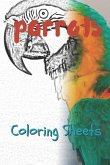 Parrot Coloring Sheets: 30 Parrot Drawings, Coloring Sheets Adults Relaxation, Coloring Book for Kids, for Girls, Volume 8