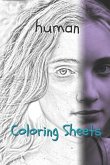 Human Coloring Sheets: 30 Human Drawings, Coloring Sheets Adults Relaxation, Coloring Book for Kids, for Girls, Volume 9