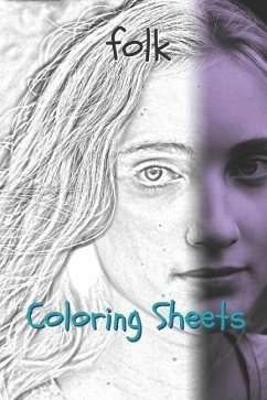 Folk Coloring Sheets: 30 Folk Drawings, Coloring Sheets Adults Relaxation, Coloring Book for Kids, for Girls, Volume 5 - Books, Coloring