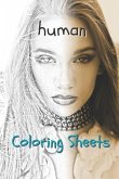 Human Coloring Sheets: 30 Human Drawings, Coloring Sheets Adults Relaxation, Coloring Book for Kids, for Girls, Volume 15