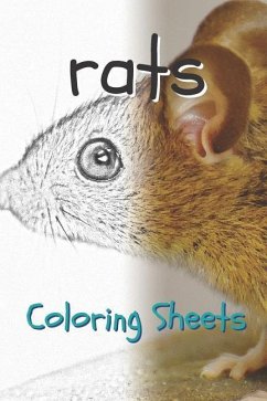 Rat Coloring Sheets: 30 Rat Drawings, Coloring Sheets Adults Relaxation, Coloring Book for Kids, for Girls, Volume 9 - Smith, Julian