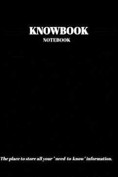 The KNOWBOOK Notebook - Stevenson, Jacqueline H