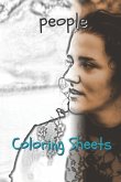 People Coloring Sheets: 30 People Drawings, Coloring Sheets Adults Relaxation, Coloring Book for Kids, for Girls, Volume 7