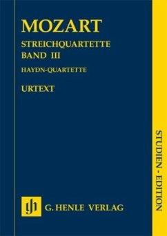 Streichquartette Band III SE - Wolfgang Amadeus Mozart - Streichquartette, Band III (Haydn-Quartette)