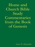 Home and Church Bible Study Commentaries from the Book of Genesis