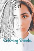 Girl Coloring Sheets: 30 Girl Drawings, Coloring Sheets Adults Relaxation, Coloring Book for Kids, for Girls, Volume 8