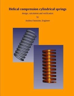 Helical compression cylindrical springs: design, calculation and verification - Faussone, Andrea