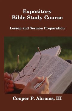 Expository Bible Study Course - Abrams, Cooper P.