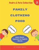 Learn Basic Spanish to English Words: Family - Clothing - Food