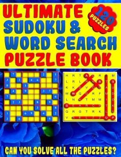 Ultimate Sudoku and Word Search Puzzle Book: Large Print Word Search and Sudoku Book for Adults (Can You Claim Victory Over These Puzzles?) - Barkov, Jennifer