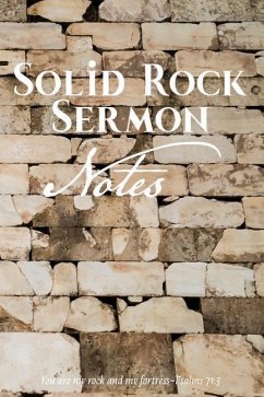 Solid Rock Sermon Notes: You Are My Rock and My Fortress. Psalms 71:3 - Designs, Farfam