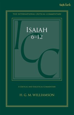 Isaiah 6-12 - Williamson, Professor H.G.M. (University of Oxford, UK)