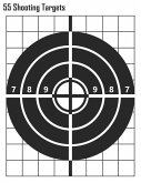 55 Shooting Targets: Bullseye 2 Shooting Targets