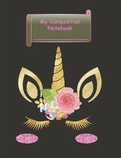 My Composition Notebook: Wide Ruled Notebook For Writing and Drawing. Great For Kids And Adults Who Like To Multitask While Learning. Alternati - Books, Studio J.